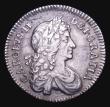 London Coins : A155 : Lot 629 : Shilling 1676 ESC 1047 VF/GVF nicely toned