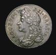London Coins : A155 : Lot 663 : Sixpence 1688 Later shields, altered from Early shields ESC 1528 EF and with a most attractive grey ...