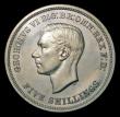 London Coins : A155 : Lot 806 : Crown 1951 VIP Proof ESC 393D near FDC with a few very minor hairlines, an exceptional example, in a...