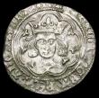 London Coins : A156 : Lot 1713 : Groat Henry VI Leaf-Trefoil issue London Mint, No leaf on breast S.1898 mintmark Plain About VF with...