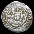 London Coins : A156 : Lot 1735 : Halfgroat Edward III Pre-Treaty Series B, London Mint, Fine and toned with some double striking on t...