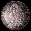 London Coins : A156 : Lot 1870 : Crown 1743 Roses ESC 124 UNC or near so and attractively toned, slabbed and graded LCGS 75, Ex-Londo...