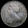 London Coins : A156 : Lot 2580 : Shilling 1702 VIGO ESC 1130 EF with grey tone, slabbed and graded LCGS 60
