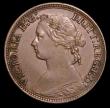London Coins : A156 : Lot 3217 : Farthing  1881 Freeman 544 dies 5+C (4 Berries) GVF and very rare, superior to the examples in both ...