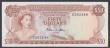 London Coins : A157 : Lot 103 : Bahamas Central Bank $50 issued 1974 series C282148, Allen signature, Pick40b, VF and scarce