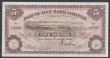 London Coins : A157 : Lot 177 : Isle of Man Bank Limited &pound;5 dated 7th April 1960 series No.15999, Pick6Ab, GVF and scarce