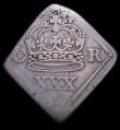 London Coins : A157 : Lot 1915 : Halfcrown Newark besieged S.3140A Fair/Poor the date illegible