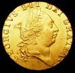 London Coins : A157 : Lot 2231 : Guinea 1787 S.3729 GVF and lustrous with some minor haymarking