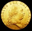 London Coins : A157 : Lot 2233 : Guinea 1787 S.3729 NEF and lustrous the reverse with a few minor hairlines