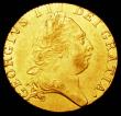 London Coins : A157 : Lot 2271 : Guinea 1790 S.3729 NVF/VF the obverse slightly uneven on the King's cheek
