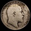 London Coins : A157 : Lot 2657 : Halfcrown 1905 ESC 750 NVG worn on BRITT, the key date in the series