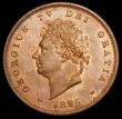 London Coins : A157 : Lot 2810 : Penny 1826 Reverse A Peck 1422 UNC with around 20% lustre and very slight cabinet friction, the fiel...