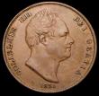 London Coins : A157 : Lot 2813 : Penny 1831 .W.W Peck 1458 NEF Rare, Ex-Tennants 22/8/2012 Lot 123 (part)