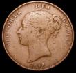 London Coins : A157 : Lot 2817 : Penny 1843 REG: Peck 1486 VG, Rare, Ex-Tennants 20/2/2013 Lot 52 (part)