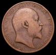 London Coins : A157 : Lot 2905 : Penny 1903 Open 3 Freeman 158A dies 1+B only VG but the variety very clear, Ex-D.Craddock