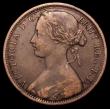 London Coins : A157 : Lot 2981 : Penny 1862 Small Date from Halfpenny die Freeman 41 dies 6+G, Fine and superior to most examples see...
