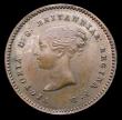 London Coins : A157 : Lot 3004 : Quarter Farthing 1868 Bronze Proof Peck 1616 minor spot by IA of VICTORIA, otherwise nFDC and attrac...