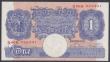 London Coins : A157 : Lot 32 : One pound Peppiatt blue B250 issued 1940, replacement series S06H 059491, Pick367r, GEF to about UNC...