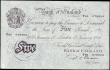 London Coins : A157 : Lot 35 : Five pounds Beale white B270 dated 17th January 1951 series T64 078904, Pick344, good Fine