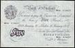 London Coins : A157 : Lot 37 : Five pounds Beale white B270 dated 31st January 1952 series W90 019637, Pick344, small inked name re...