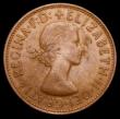 London Coins : A157 : Lot 764 : Mint Error - Mis-Strike Obverse Brockage Penny Elizabeth II VF