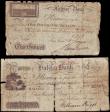 London Coins : A157 : Lot 81 : Halifax Bank (2) 1 guinea 1806 series A296 for Ingram & Co. Outing 877 VG and a &pound;1 forgery...