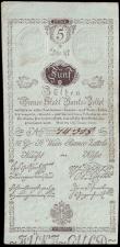 London Coins : A157 : Lot 92 : Austria 5 Gulden PickA31, dated 1-1-1800, about VF