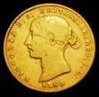 London Coins : A158 : Lot 1017 : Australia Half Sovereign 1865 Marsh 390 VG Rare