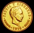 London Coins : A158 : Lot 1080 : Cuba 5 Pesos 1915 KM#19 VF Ex-jewellery