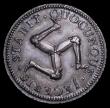 London Coins : A158 : Lot 1206 : Isle of Man Penny 1758 Proof in silver S.7406b, Pridmore 15a, KM#7a, 11.53 grammes, Ex-J.D.Bolton, B...
