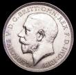London Coins : A158 : Lot 1965 : Florin 1923 Davies 1752 dies 2E the last use of the 'sterling head' obverse die (I of BRIT...