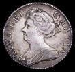London Coins : A158 : Lot 2552 : Sixpence 1707 After Union ESC 1587A S.3619 with BR.FRA as on the Pre-Union coins, also, Nearer VF th...