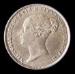 London Coins : A158 : Lot 2585 : Sixpence 1850 5 over 3 ESC 1695A About UNC and lustrous, slabbed and graded LCGS 75, Ex-Roland Harri...