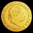 London Coins : A158 : Lot 2638 : Sovereign 1820 Date figures close with closed 2 and normal arrangement (as Bentley 946) VG ex-mount