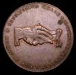 London Coins : A158 : Lot 873 : Slave Token Halfpenny Middlesex undated, 'London, Liverpool or Bristol' edge DH 1039b VF w...