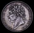 London Coins : A159 : Lot 1078 : Sixpence 1820 George IV Pattern ESC 1653 as the adopted design for 1821 nFDC with a deep tone, and a...