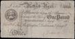 London Coins : A159 : Lot 1559 : Retford Bank One Pound dated 1808 No.885 for Pocklington, Dickinson & Compy., (Out.1778b), bankr...