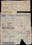 London Coins : A159 : Lot 1567 : Wisbech & Lincolnshire Bank (3), 1 Pound dated 1808 series No.1117, for Gurneys, Birkbeck & ...