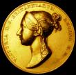 London Coins : A159 : Lot 428 : Coronation of Queen Victoria 1838 36mm diameter in gold Eimer 1315 the official Royal Mint issue by ...