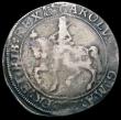 London Coins : A159 : Lot 613 : Halfcrown Charles I Tower Mint, Reverse: Oval Shield with CR at sides S.2771 mintmark Portcullis VG ...