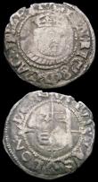 London Coins : A159 : Lot 618 : Halfgroats Henry VIII (2) Third Coinage Tower Mint S.2375 no mintmark Fine, Third Coinage Canterbury...