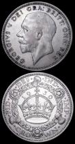 London Coins : A159 : Lot 738 : Crowns (2) 1929 ESC 369 Fine, 1930 ESC 370 Near Fine 