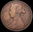 London Coins : A159 : Lot 887 : Halfpenny 1862 Die Letter A Freeman 290A dies 7+G VG Rare