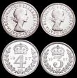 London Coins : A159 : Lot 926 : Maundy Set 1957 ESC 2574 Lustrous UNC
