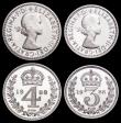 London Coins : A159 : Lot 961 : Maundy Set 1988 ESC 2605 UNC and lustrous with a hint of very light toning
