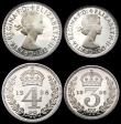 London Coins : A159 : Lot 973 : Maundy Set 1996 S.4211 nFDC and lustrous with light toning, in the red Maundy Money box of issue 