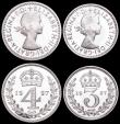 London Coins : A159 : Lot 975 : Maundy Set 1997 S.4211 UNC and lustrous with a hint of tone