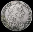 London Coins : A160 : Lot 2215 : Halfcrown 1673 A of FRA over R ESC 473A, Bull 464, ESC rates at R3, Bull rates at R5, Good Fine with...