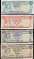 London Coins : A160 : Lot 229 : Bahamas Central Bank (4), 20 Dollars series M287580, (Pick39b), 10 Dollars series L109488, (Pick38b)...