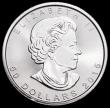 London Coins : A161 : Lot 1113 : Canada 50 Dollars 2015 One Ounce Platinum, with Privy mark Maple Leaf with 15 in the centre BU and f...
